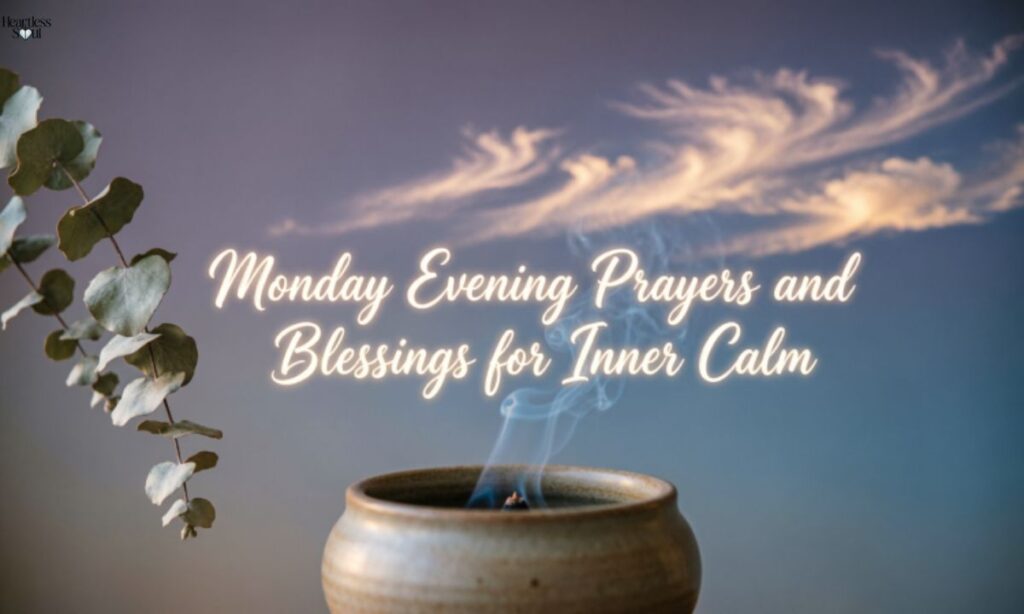 Monday Evening Prayers and Blessings for Inner Calm