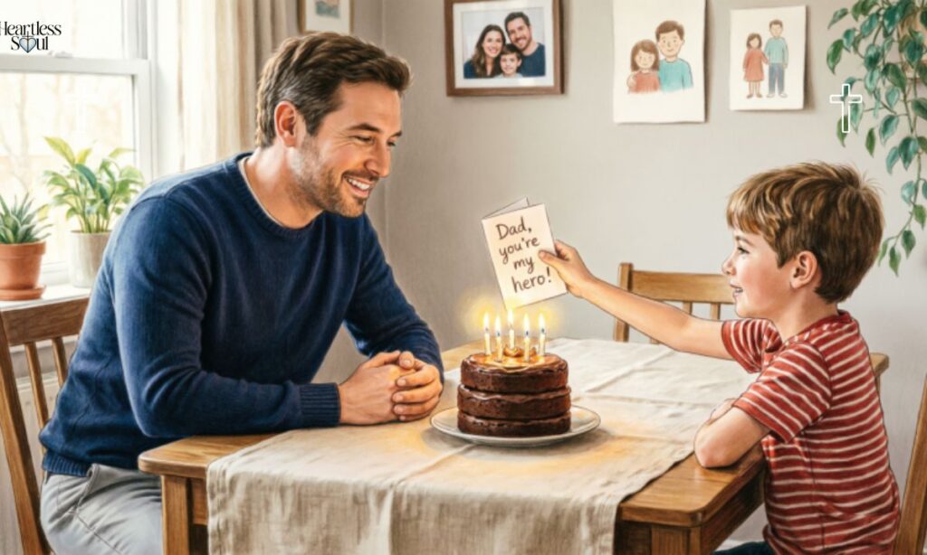 Heart touching birthday wishes for husband and father