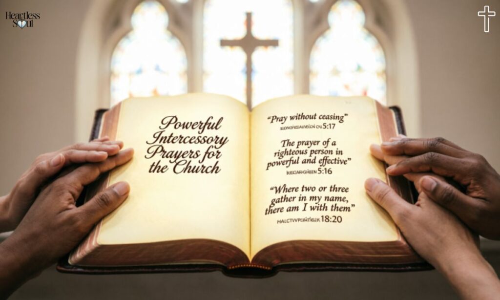 Powerful Intercessory Prayers for the Church with Bible Verses