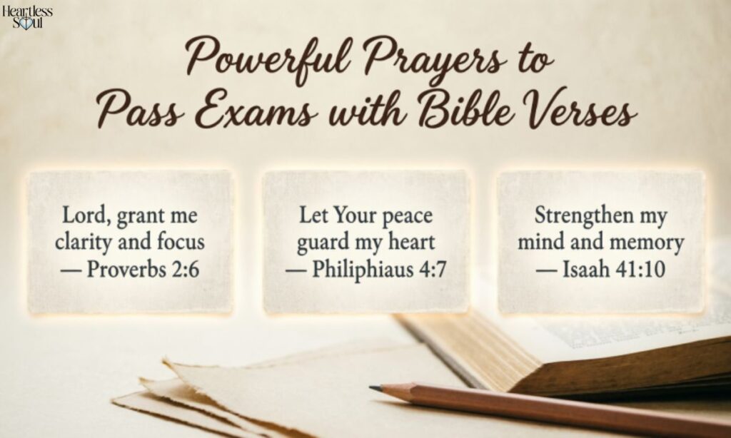 Powerful Prayers to Pass Exams with Bible Verses
