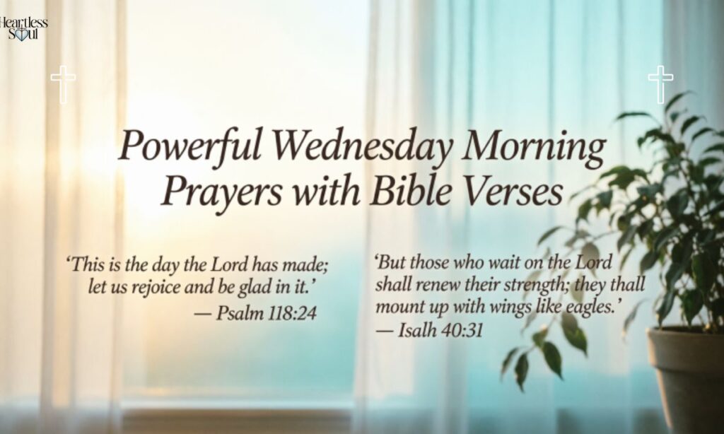 Powerful Wednesday Morning Prayers with Bible Verses