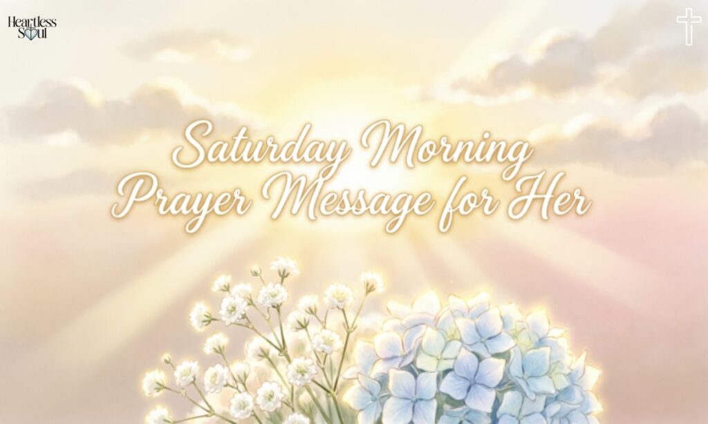 Saturday Morning Prayer Message for Her