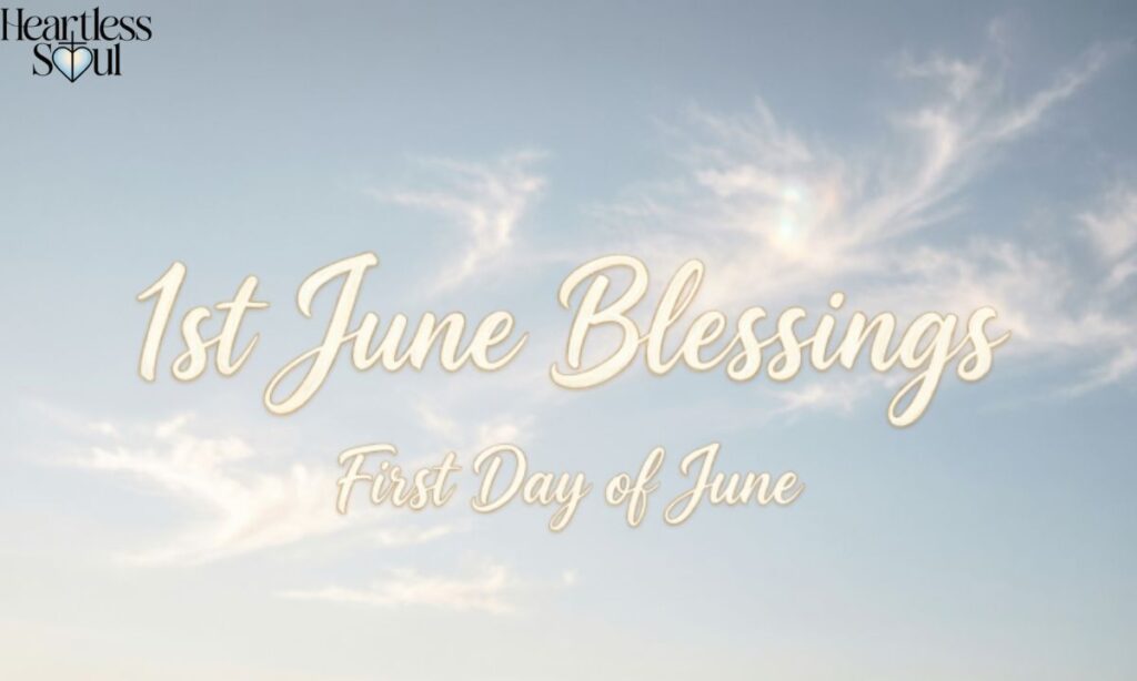 1st June Blessings First Day of June