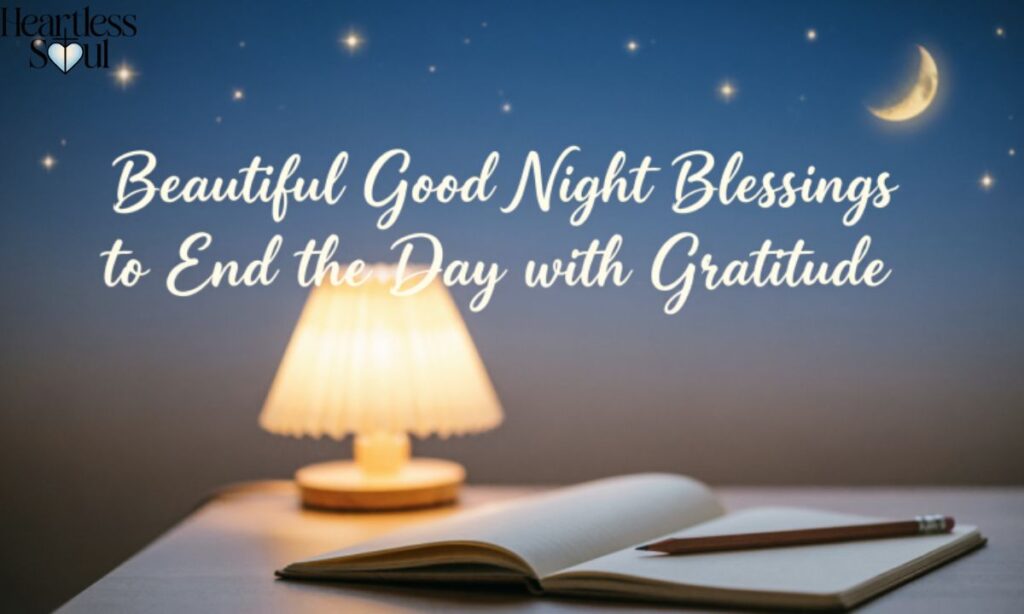 Beautiful Good Night Blessings to End the Day with Gratitude