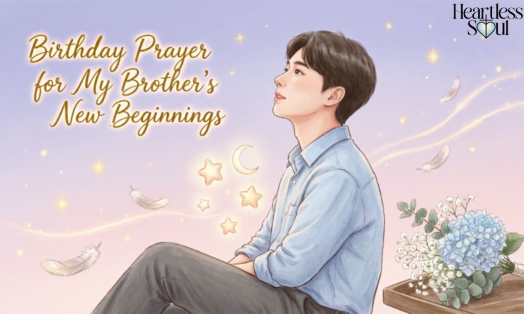 Birthday Prayer for My Brother's New Beginnings