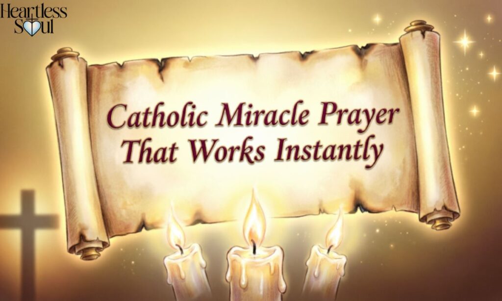 Catholic Miracle Prayer That Works Instantly