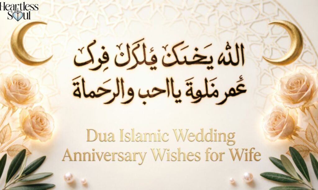 Dua Islamic Wedding Anniversary Wishes for Wife