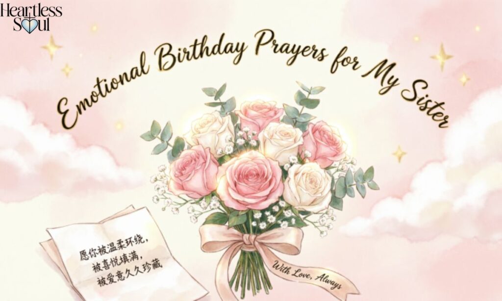 Emotional Birthday Prayers for My Sister