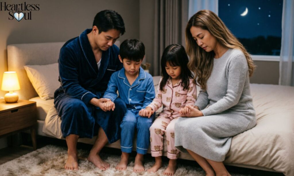 Family Bedtime Prayer Giving Thanks
