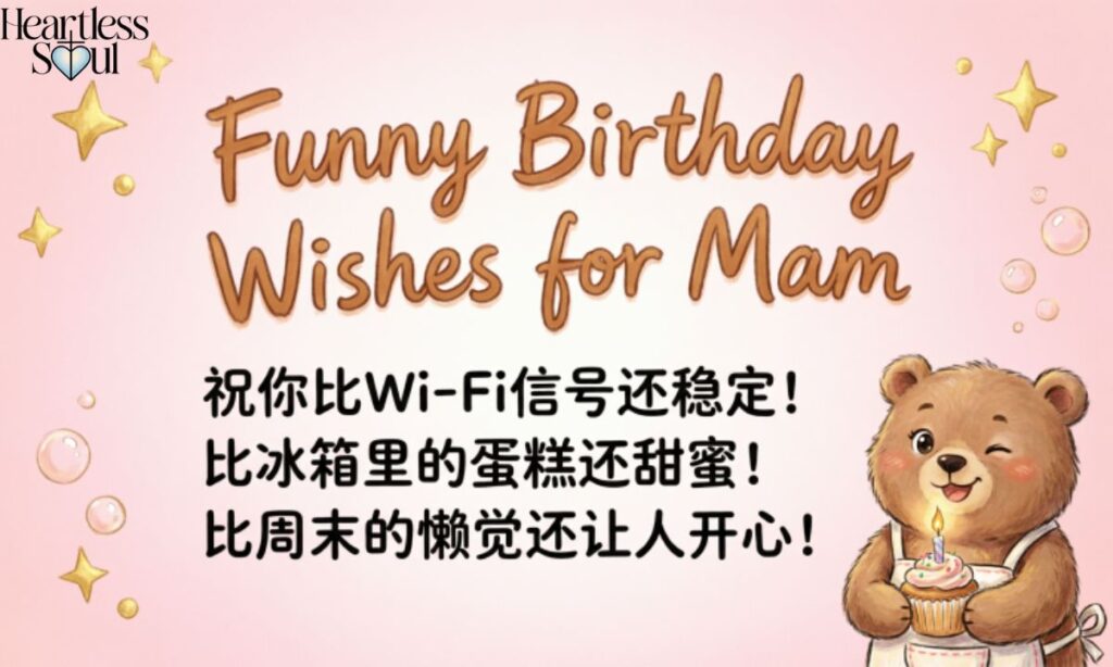Funny Birthday Wishes for Mam