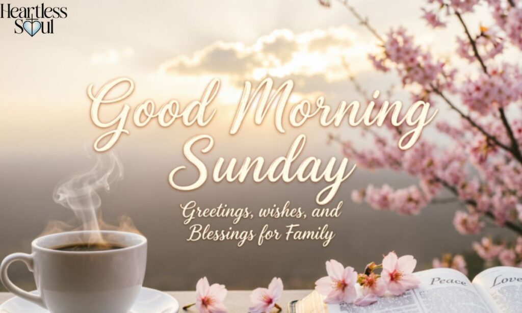 Good Morning Sunday Greetings, wishes, and Blessings for Family