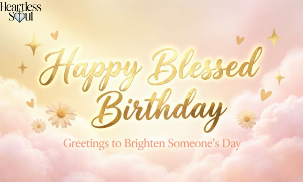 Happy Blessed Birthday Greetings to Brighten Someone's Day