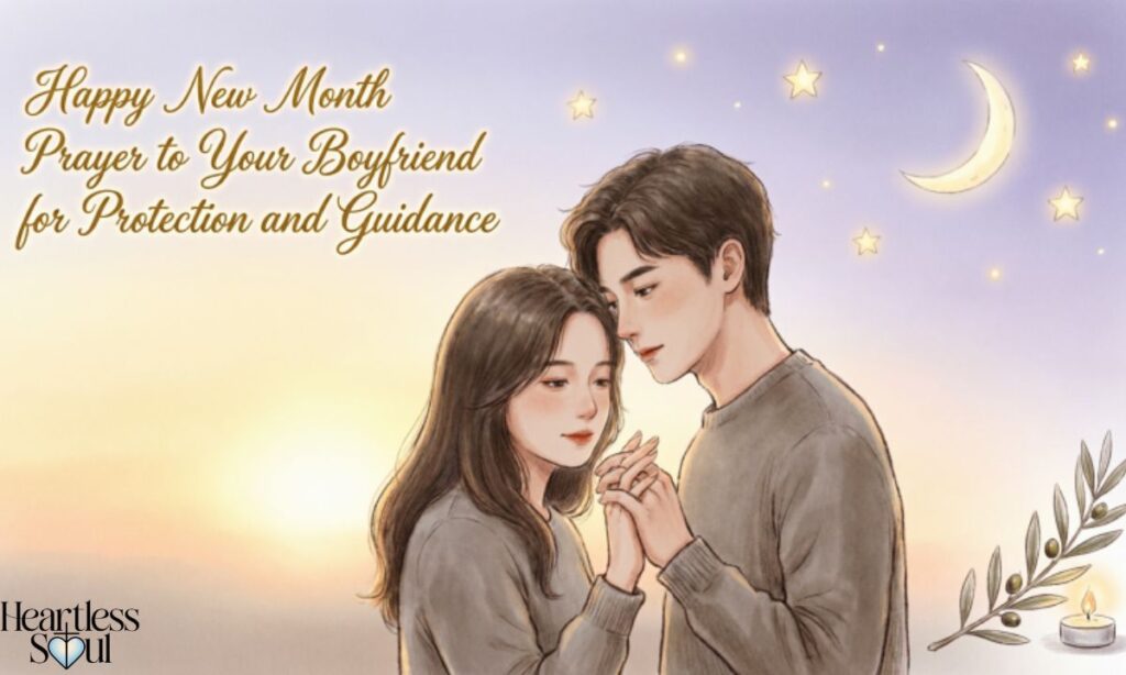 Happy New Month Prayer to Your Boyfriend for Protection and Guidance