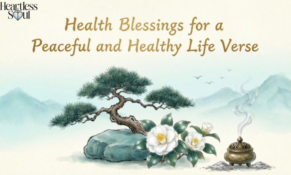 Health Blessings for a Peaceful and Healthy Life Verse