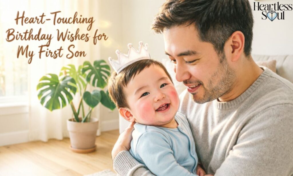 Heart-Touching Birthday Wishes for My First Son
