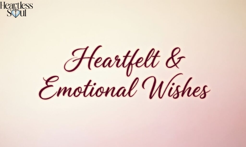 Heartfelt & Emotional Wishe