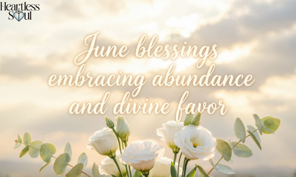 June blessings embracing abundance and divine favor verse