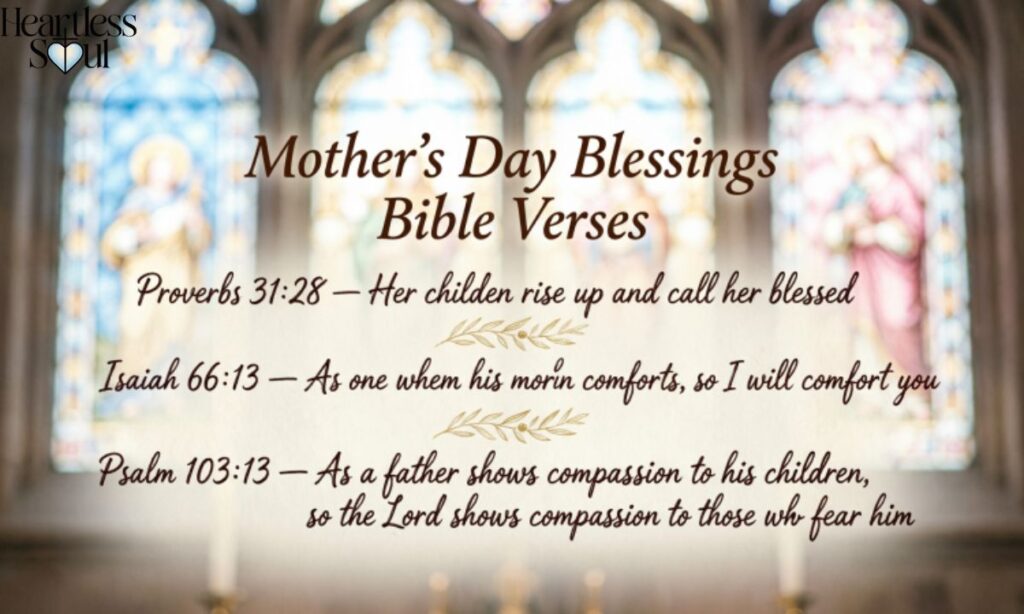 Mother's Day Blessings Bible Verses