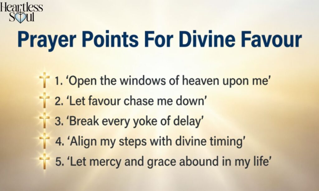 Prayer Points For Divine Favour