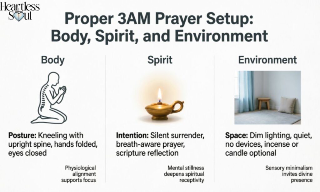 Proper 3AM Prayer Setup Body, Spirit, and Environment