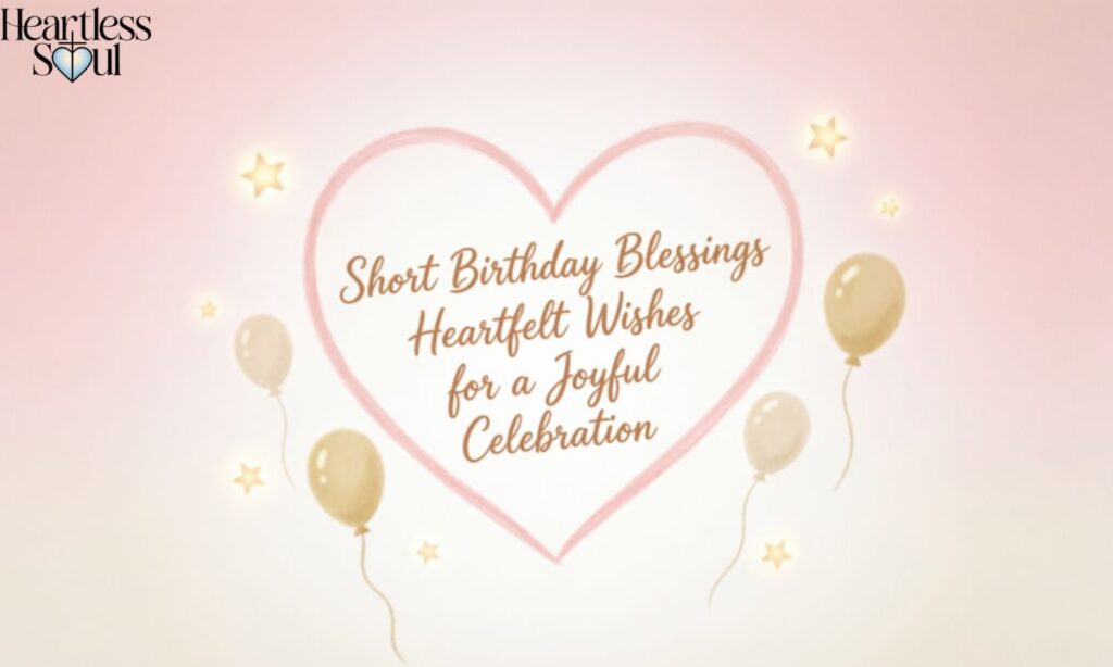 Short Birthday Blessings Heartfelt Wishes for a Joyful Celebration