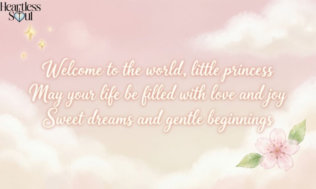 Short Wishes for New Born Baby Girl