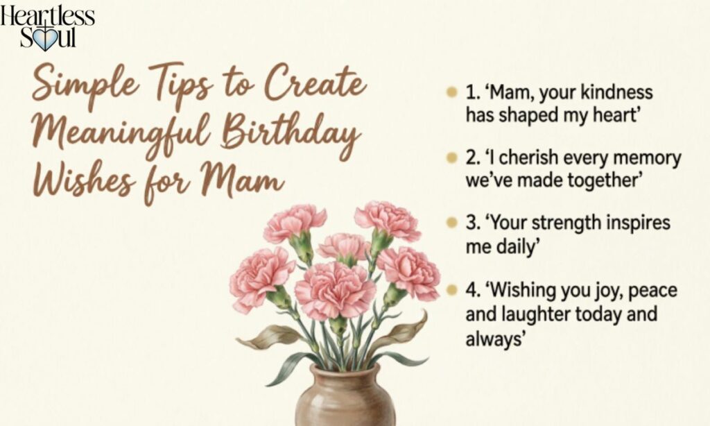 Simple Tips to Create Meaningful Birthday Wishes for Mam