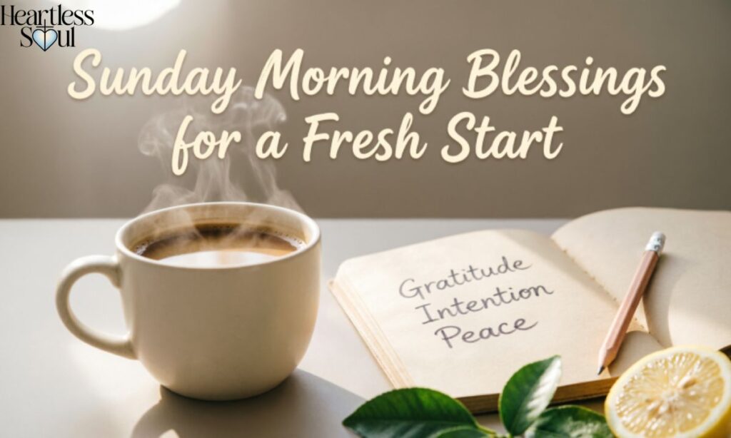 Sunday Morning Blessings for a Fresh Start