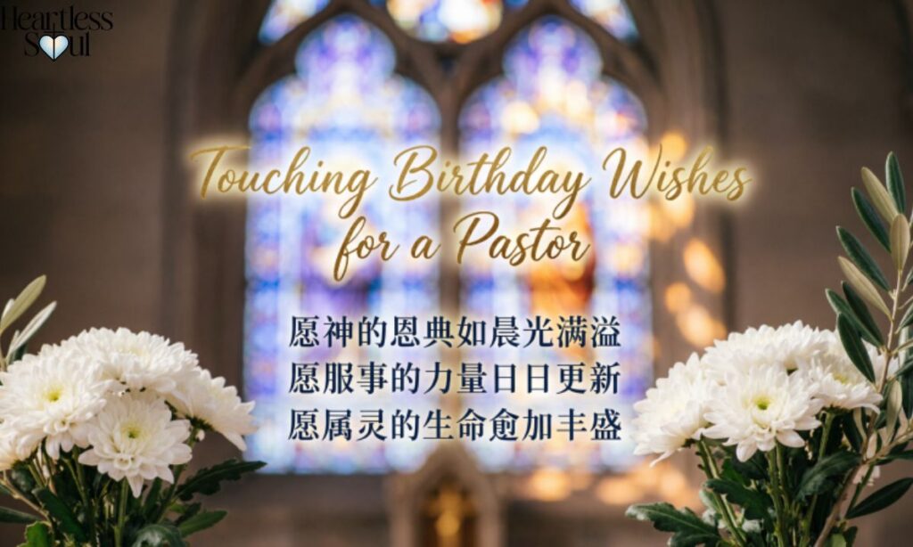 Touching Birthday Wishes for a Pastor