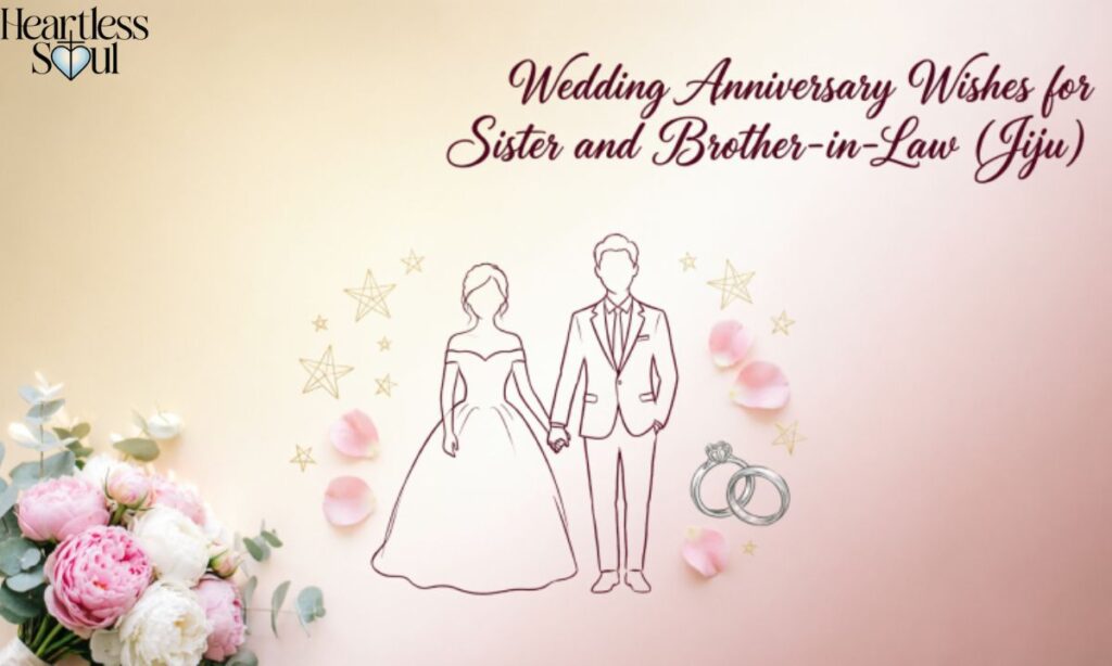 Wedding Anniversary Wishes for Sister and Brother-in-Law (Jiju)
