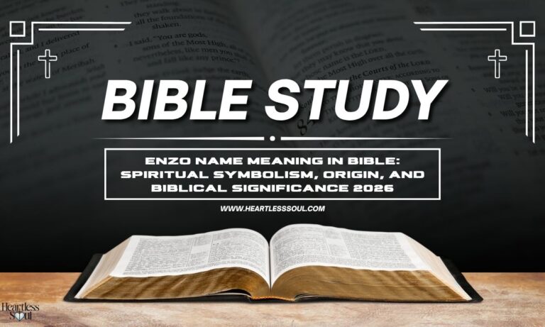 Enzo Name Meaning in Bible Spiritual Symbolism, Origin, and Biblical Significance 2026