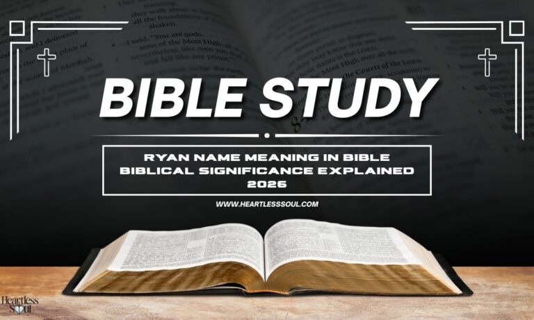Ryan Name Meaning in Bible Biblical Significance Explained 2026