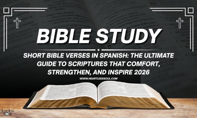 Short Bible Verses in Spanish The Ultimate Guide to Scriptures That Comfort, Strengthen, and Inspire 2026
