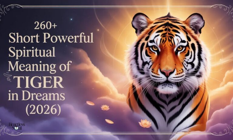 260+ Short Powerful Spiritual Meaning of Tiger in Dreams (2026)