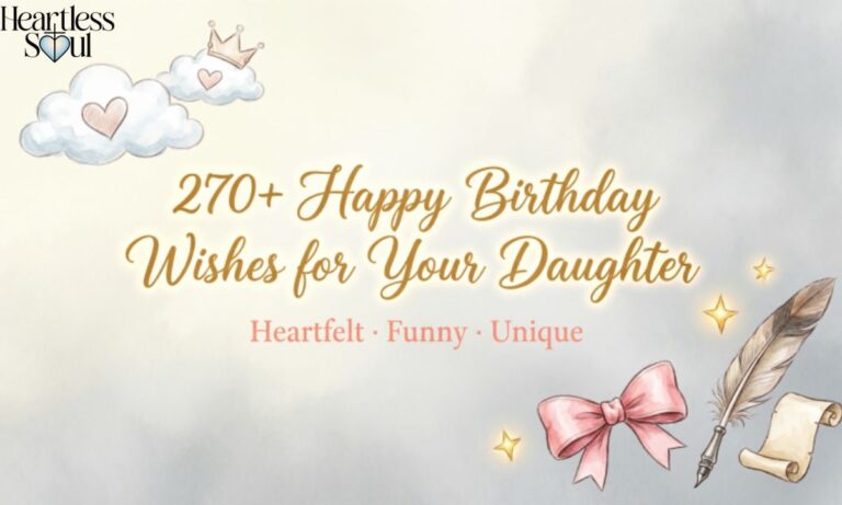 270+ Happy Birthday Wishes for Your Daughter Heartfelt, Funny & Unique
