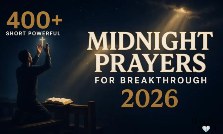 400+ Short Powerful Midnight Prayers For Breakthrough 2026