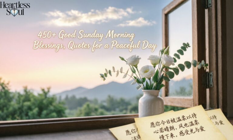 450+ Good Sunday Morning Blessings, Quotes for a Peaceful Day