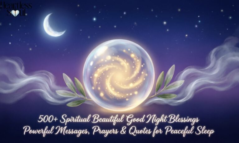 500+ Spiritual Beautiful Good Night Blessings Powerful Messages, Prayers & Quotes for Peaceful Sleep