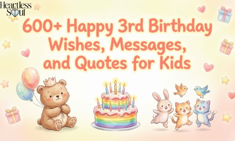 600+ Happy 3rd Birthday Wishes, Messages, and Quotes for Kids