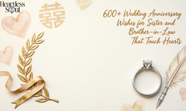 600+ Wedding Anniversary Wishes for Sister and Brother-in-Law That Touch Hearts